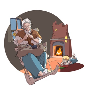 Ditten Dutt är mormors skatt