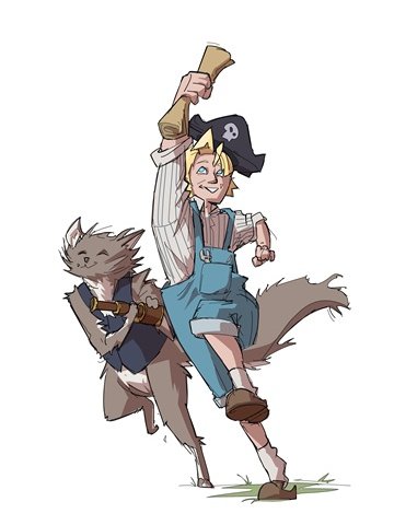 Katten Ditten Dutt och Ditten Datt Ivos illustration